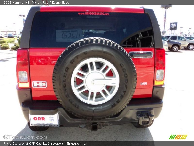  2008 H3  Victory Red