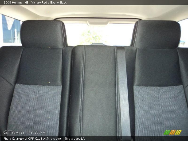 Victory Red / Ebony Black 2008 Hummer H3