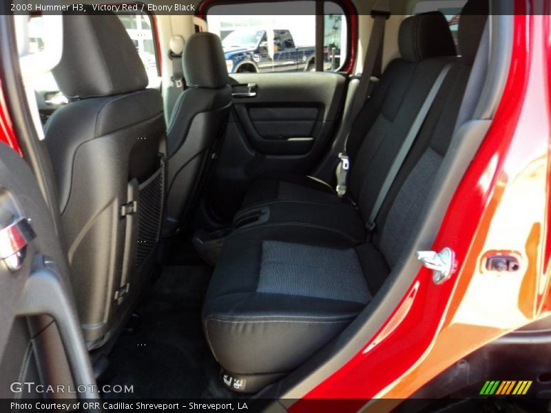  2008 H3  Ebony Black Interior