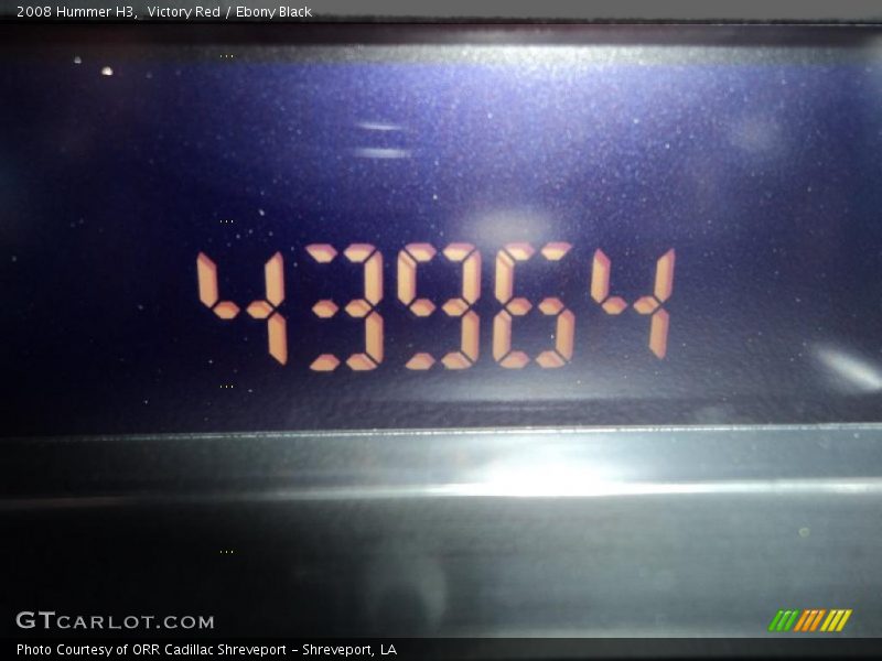Victory Red / Ebony Black 2008 Hummer H3