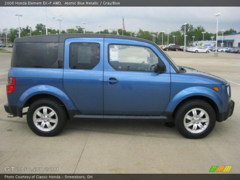 Atomic Blue Metallic / Gray/Blue 2006 Honda Element EX-P AWD