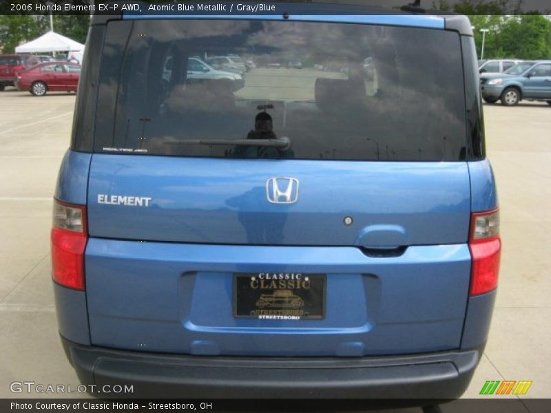 Atomic Blue Metallic / Gray/Blue 2006 Honda Element EX-P AWD