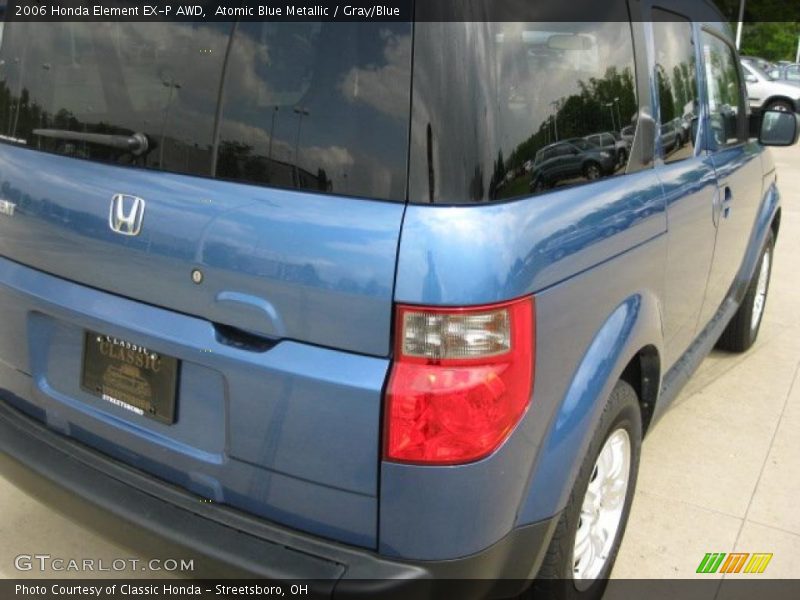 Atomic Blue Metallic / Gray/Blue 2006 Honda Element EX-P AWD