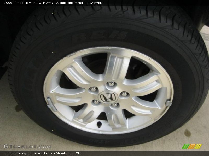 Atomic Blue Metallic / Gray/Blue 2006 Honda Element EX-P AWD