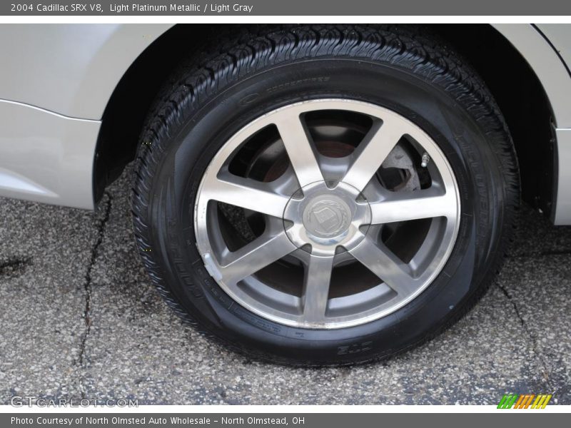 Light Platinum Metallic / Light Gray 2004 Cadillac SRX V8