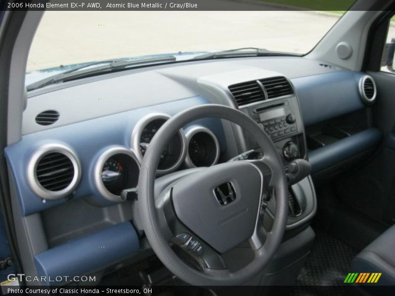 Atomic Blue Metallic / Gray/Blue 2006 Honda Element EX-P AWD