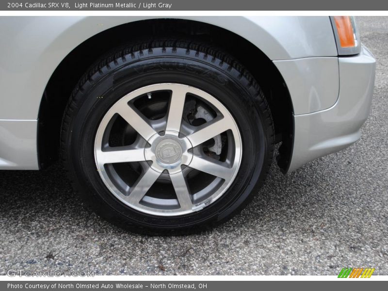 Light Platinum Metallic / Light Gray 2004 Cadillac SRX V8