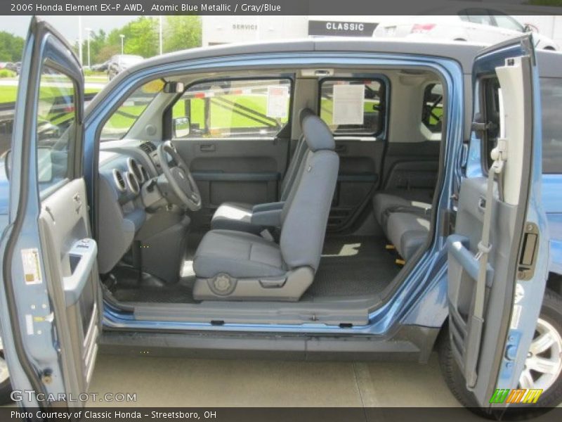 Atomic Blue Metallic / Gray/Blue 2006 Honda Element EX-P AWD