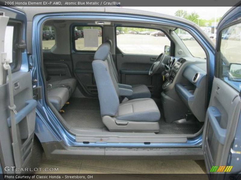 Atomic Blue Metallic / Gray/Blue 2006 Honda Element EX-P AWD