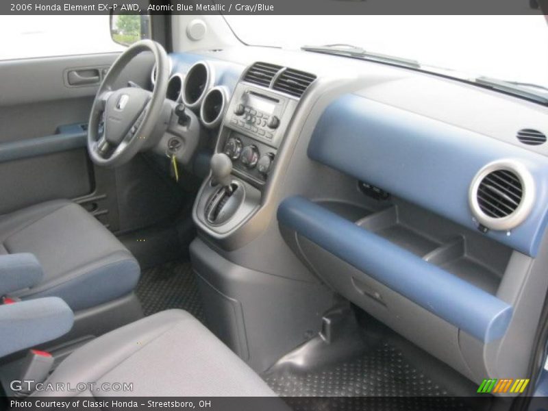 Atomic Blue Metallic / Gray/Blue 2006 Honda Element EX-P AWD