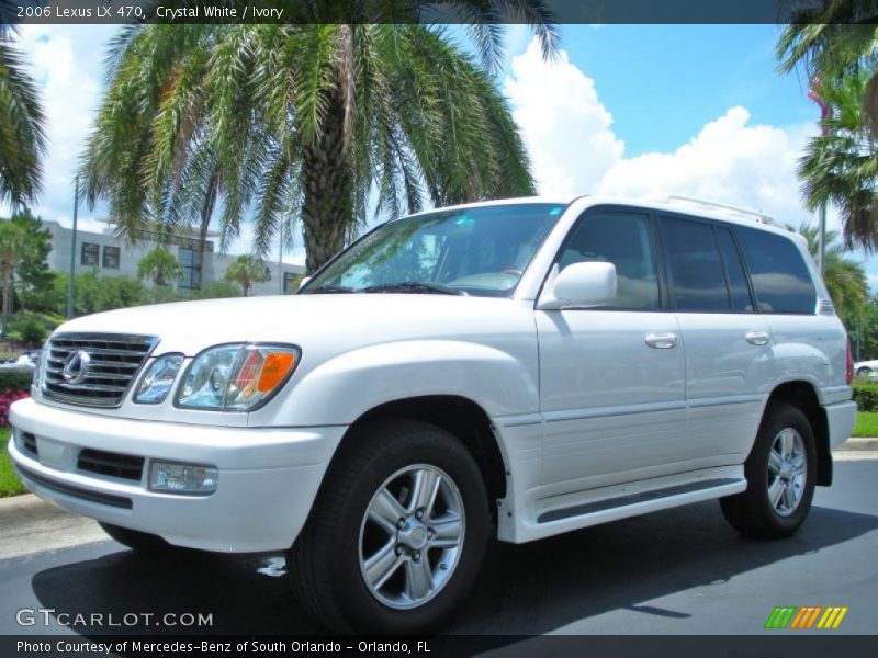Crystal White / Ivory 2006 Lexus LX 470