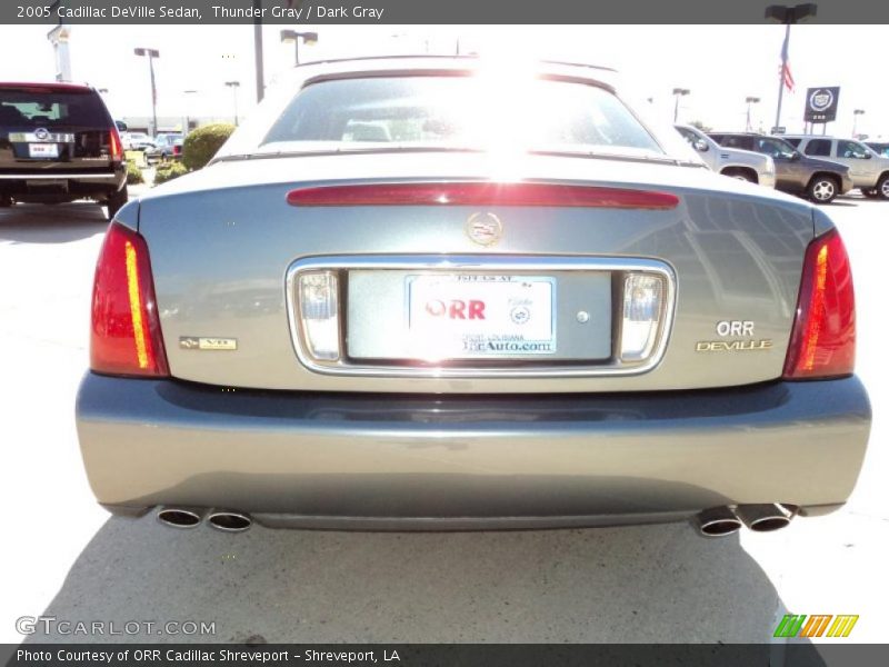 Thunder Gray / Dark Gray 2005 Cadillac DeVille Sedan