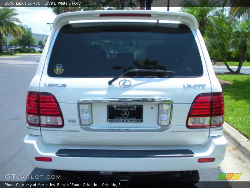 Crystal White / Ivory 2006 Lexus LX 470