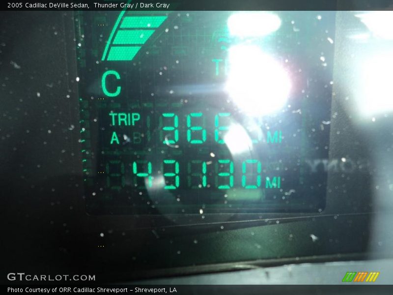 Thunder Gray / Dark Gray 2005 Cadillac DeVille Sedan