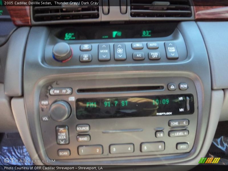 Thunder Gray / Dark Gray 2005 Cadillac DeVille Sedan