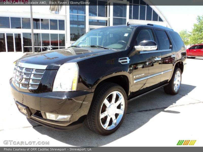 Black Raven / Ebony/Ebony 2007 Cadillac Escalade AWD