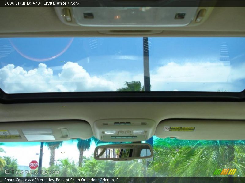 Crystal White / Ivory 2006 Lexus LX 470