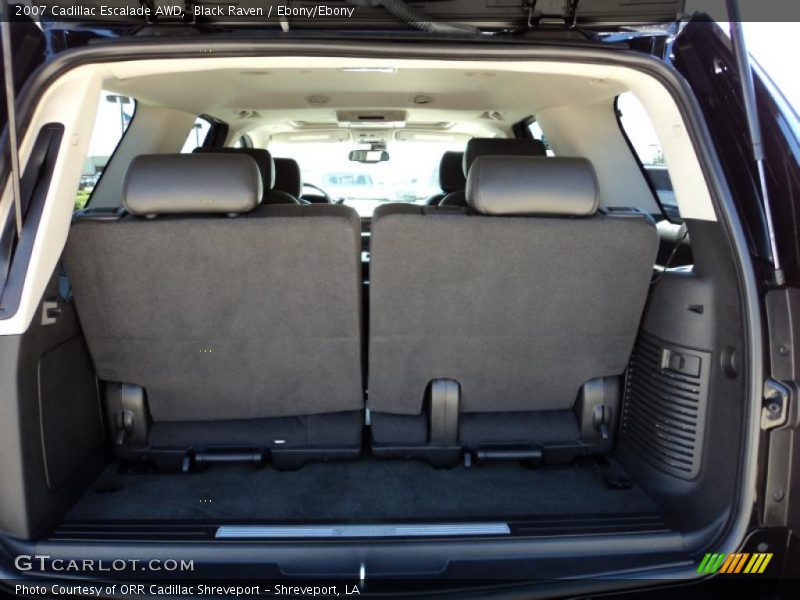 Black Raven / Ebony/Ebony 2007 Cadillac Escalade AWD