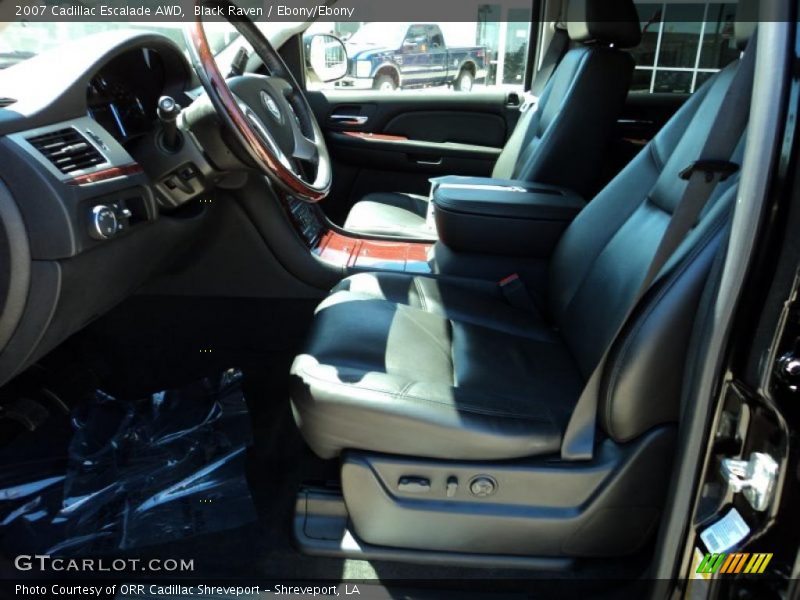 Black Raven / Ebony/Ebony 2007 Cadillac Escalade AWD