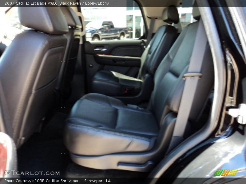 Black Raven / Ebony/Ebony 2007 Cadillac Escalade AWD