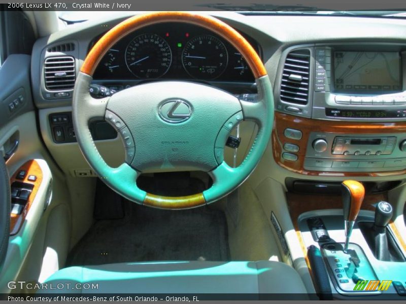 Crystal White / Ivory 2006 Lexus LX 470