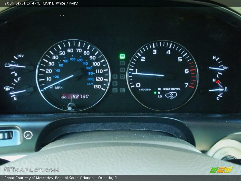 Crystal White / Ivory 2006 Lexus LX 470