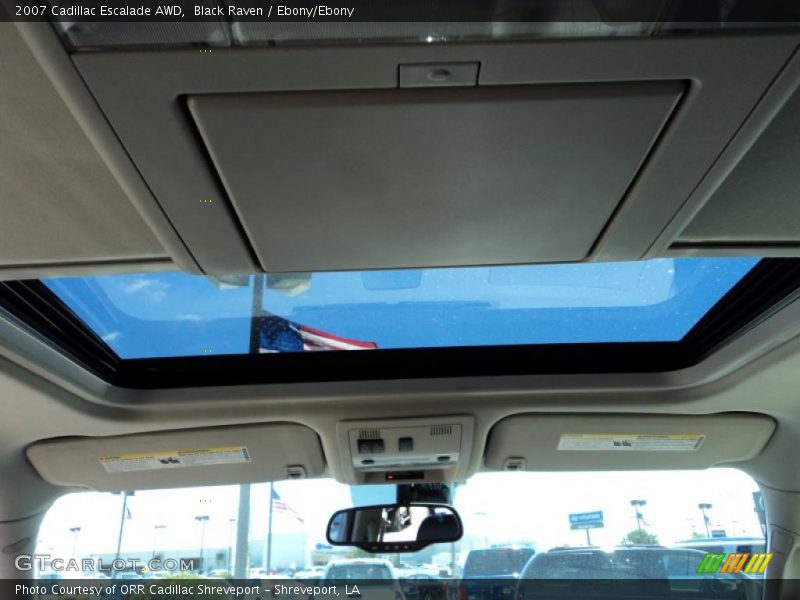 Black Raven / Ebony/Ebony 2007 Cadillac Escalade AWD