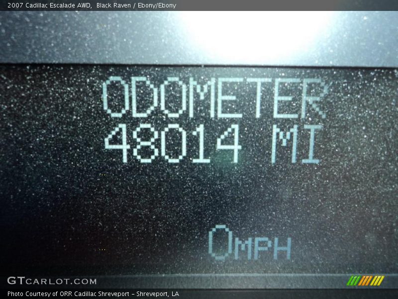 Black Raven / Ebony/Ebony 2007 Cadillac Escalade AWD
