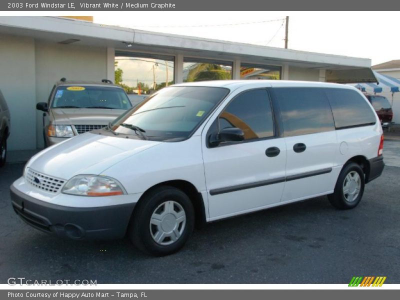 Vibrant White / Medium Graphite 2003 Ford Windstar LE