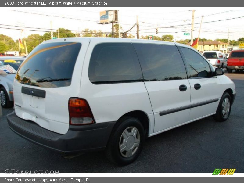 Vibrant White / Medium Graphite 2003 Ford Windstar LE