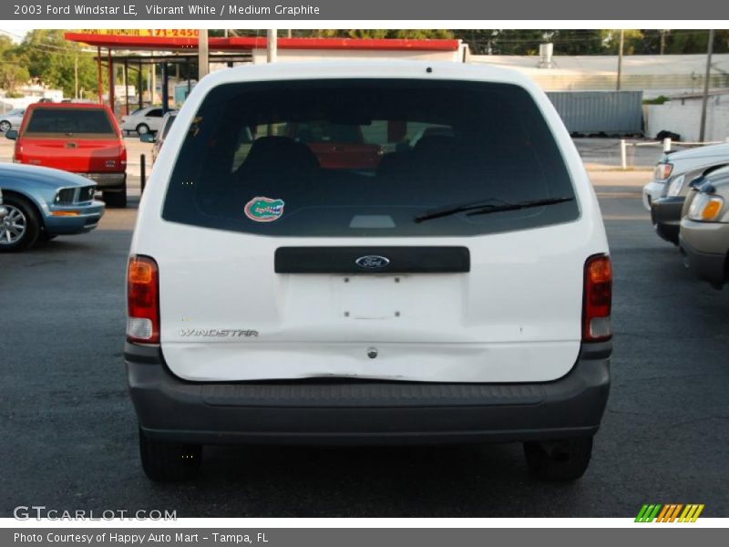 Vibrant White / Medium Graphite 2003 Ford Windstar LE