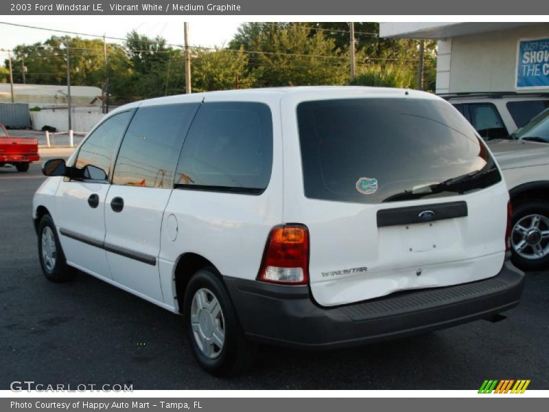 Vibrant White / Medium Graphite 2003 Ford Windstar LE