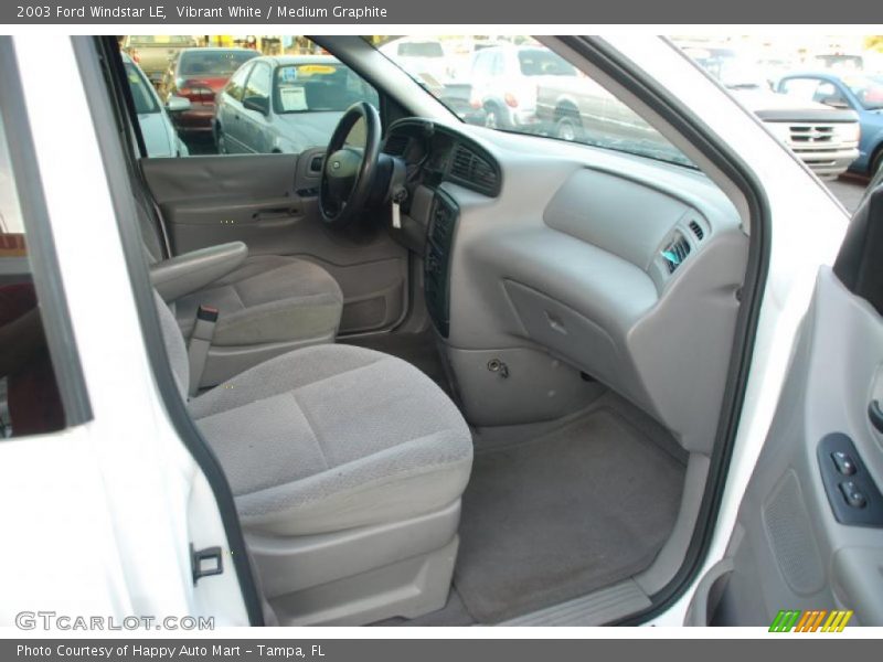 Vibrant White / Medium Graphite 2003 Ford Windstar LE