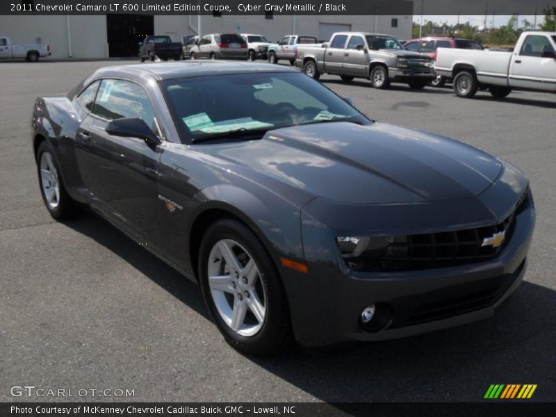 Cyber Gray Metallic / Black 2011 Chevrolet Camaro LT 600 Limited Edition Coupe