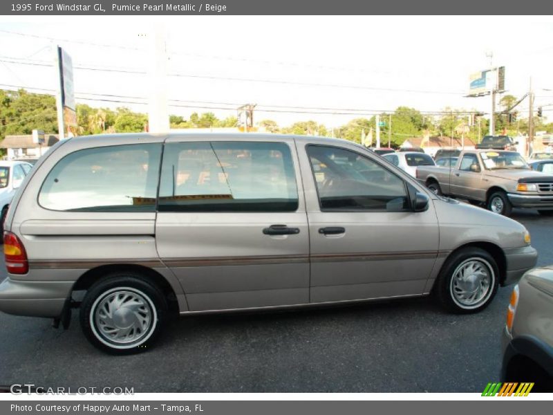 Pumice Pearl Metallic / Beige 1995 Ford Windstar GL