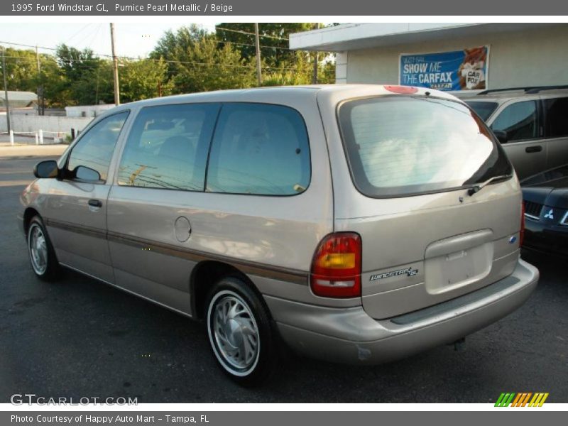 Pumice Pearl Metallic / Beige 1995 Ford Windstar GL