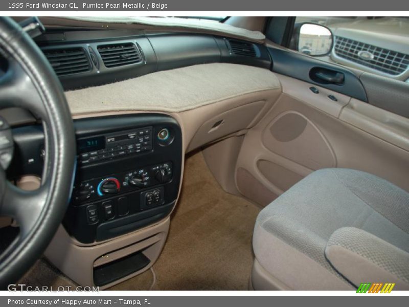 Pumice Pearl Metallic / Beige 1995 Ford Windstar GL