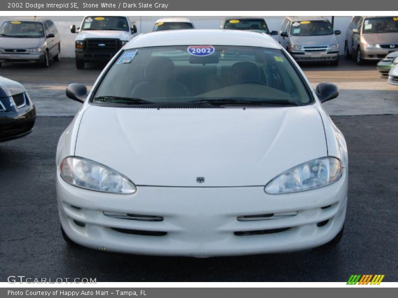Stone White / Dark Slate Gray 2002 Dodge Intrepid SE
