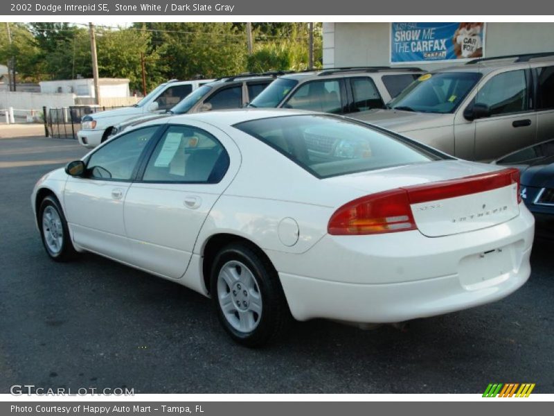 Stone White / Dark Slate Gray 2002 Dodge Intrepid SE