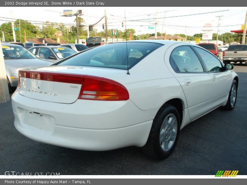 Stone White / Dark Slate Gray 2002 Dodge Intrepid SE