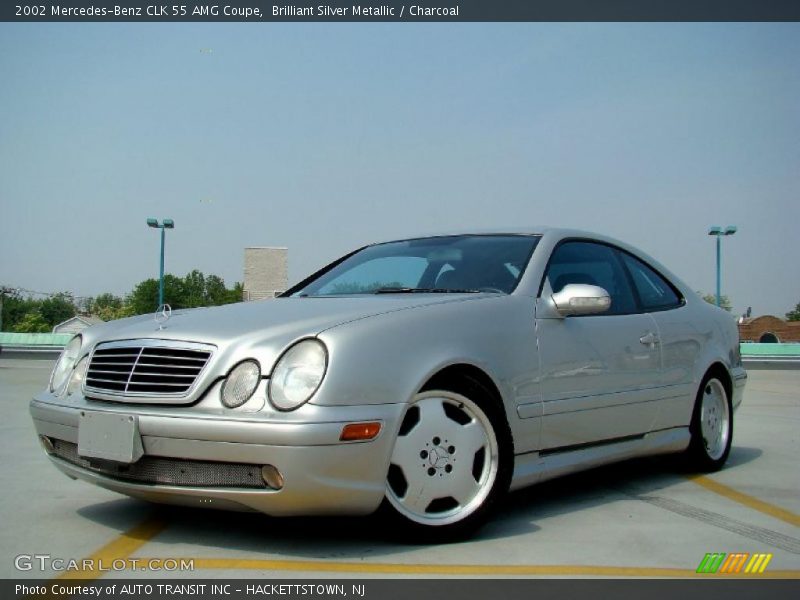 Front 3/4 View of 2002 CLK 55 AMG Coupe
