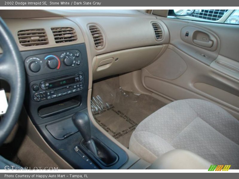 Stone White / Dark Slate Gray 2002 Dodge Intrepid SE