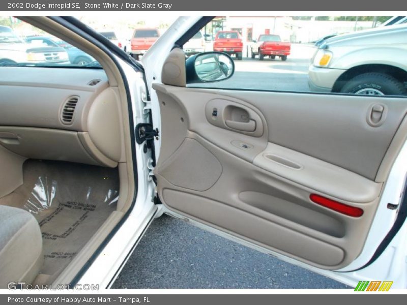 Stone White / Dark Slate Gray 2002 Dodge Intrepid SE