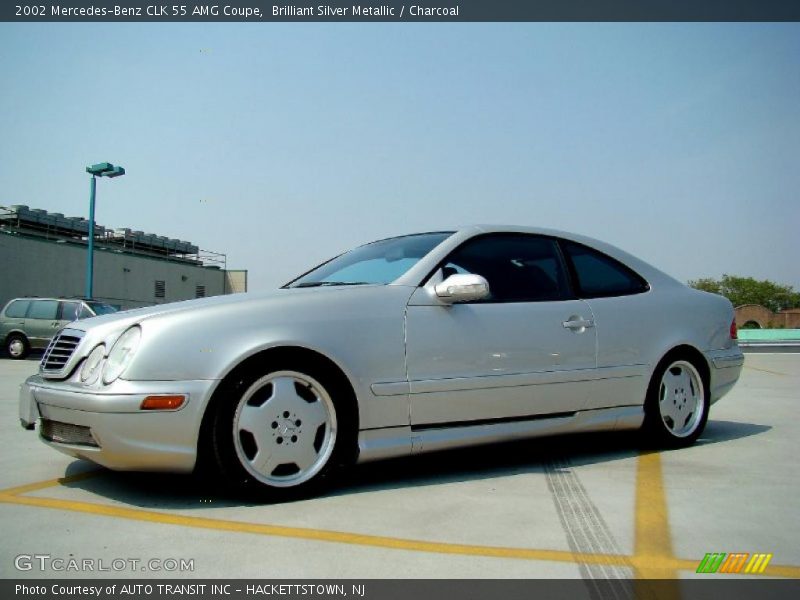  2002 CLK 55 AMG Coupe Brilliant Silver Metallic