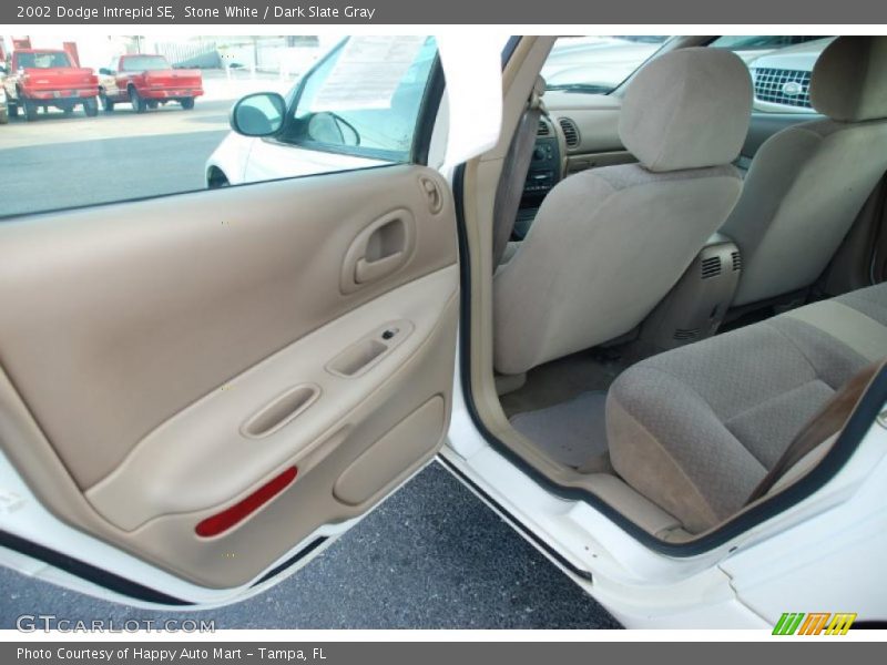 Stone White / Dark Slate Gray 2002 Dodge Intrepid SE