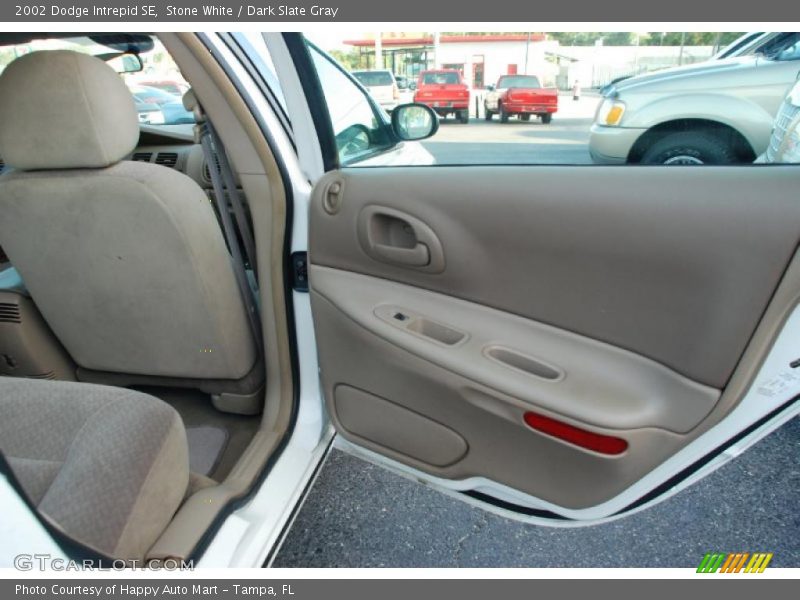 Stone White / Dark Slate Gray 2002 Dodge Intrepid SE