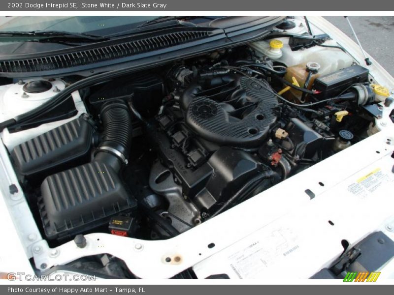Stone White / Dark Slate Gray 2002 Dodge Intrepid SE