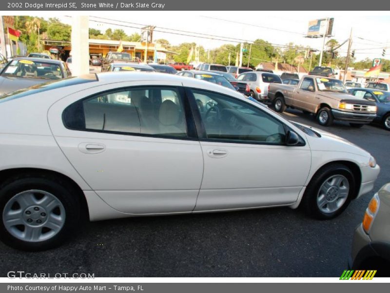 Stone White / Dark Slate Gray 2002 Dodge Intrepid SE