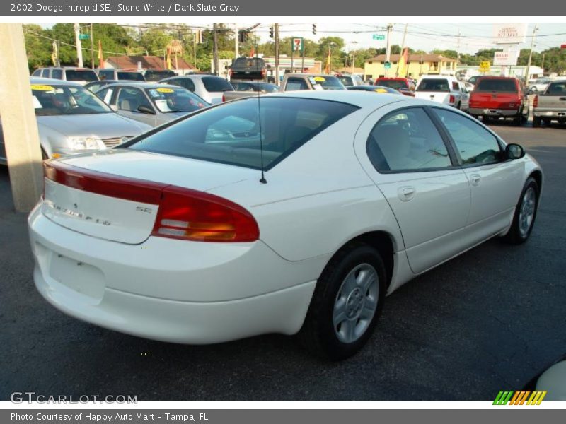Stone White / Dark Slate Gray 2002 Dodge Intrepid SE