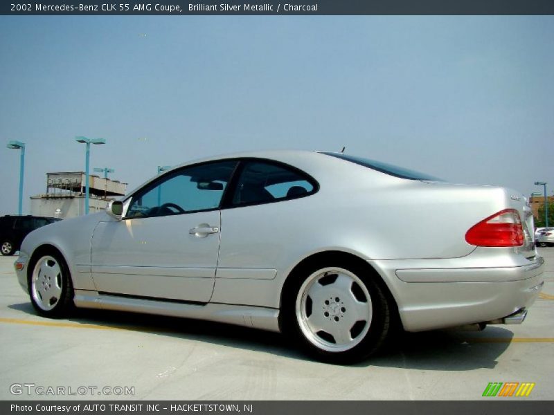  2002 CLK 55 AMG Coupe Brilliant Silver Metallic